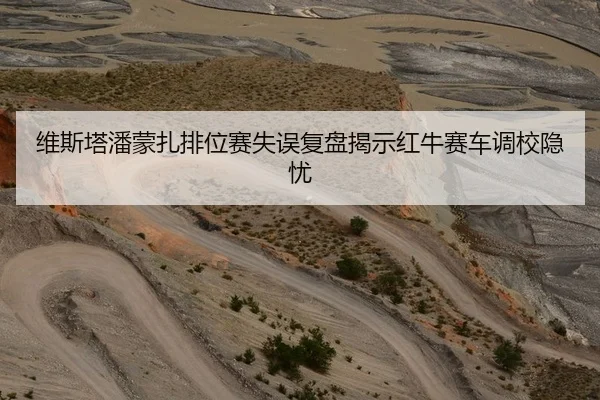 维斯塔潘蒙扎排位赛失误复盘揭示红牛赛车调校隐忧